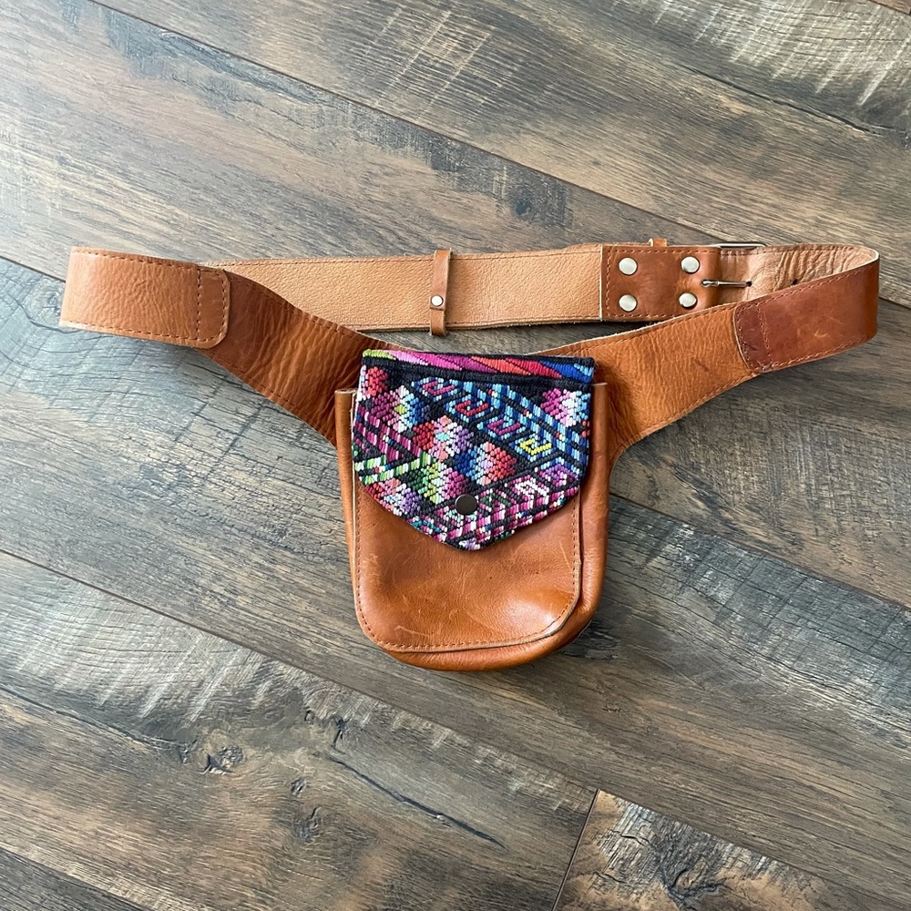 Nena & Co Leather Belt Bag (Crossbody Bag/Fanny Pack) Boho